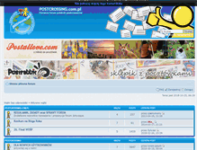 Tablet Screenshot of postcrossing.com.pl